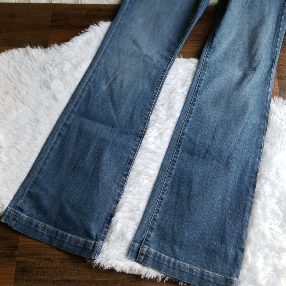 GAP 6 Regular Long and Lean Jeans Medium Denim - Picture 3 of 8